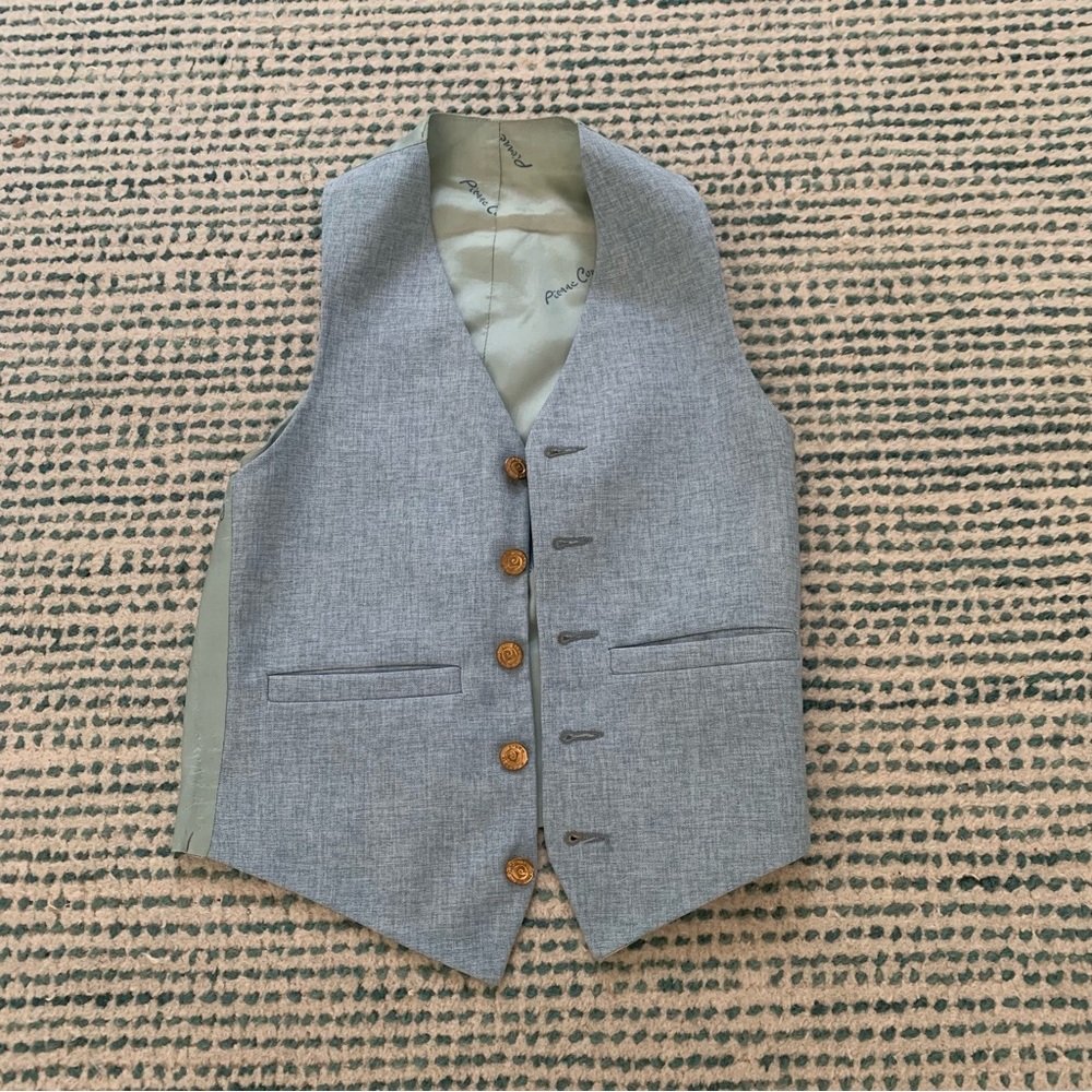 1970s Flare Pierre Cardin Vintage 3 Piece Boys Suit - Picture 6 of 11